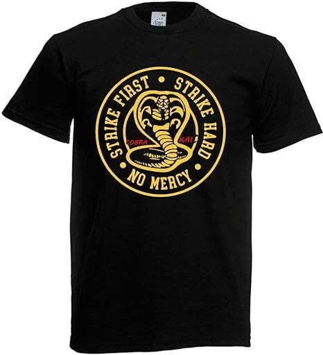 Men's T-Shirt Cobra Kai I Sayings I Fun I to 5XL