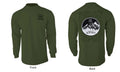 Glock Born In Austria Military Green Long-Sleeve Men's T-Shirt X-Large AP96068