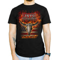 Lynyrd Skynyrd Steer Skull Made In America Classic Rock Band Men's T-Shirt