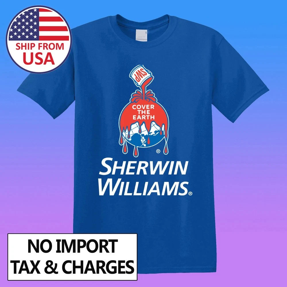 Sherwin Williams Paint Men's Blue Size S-5XL