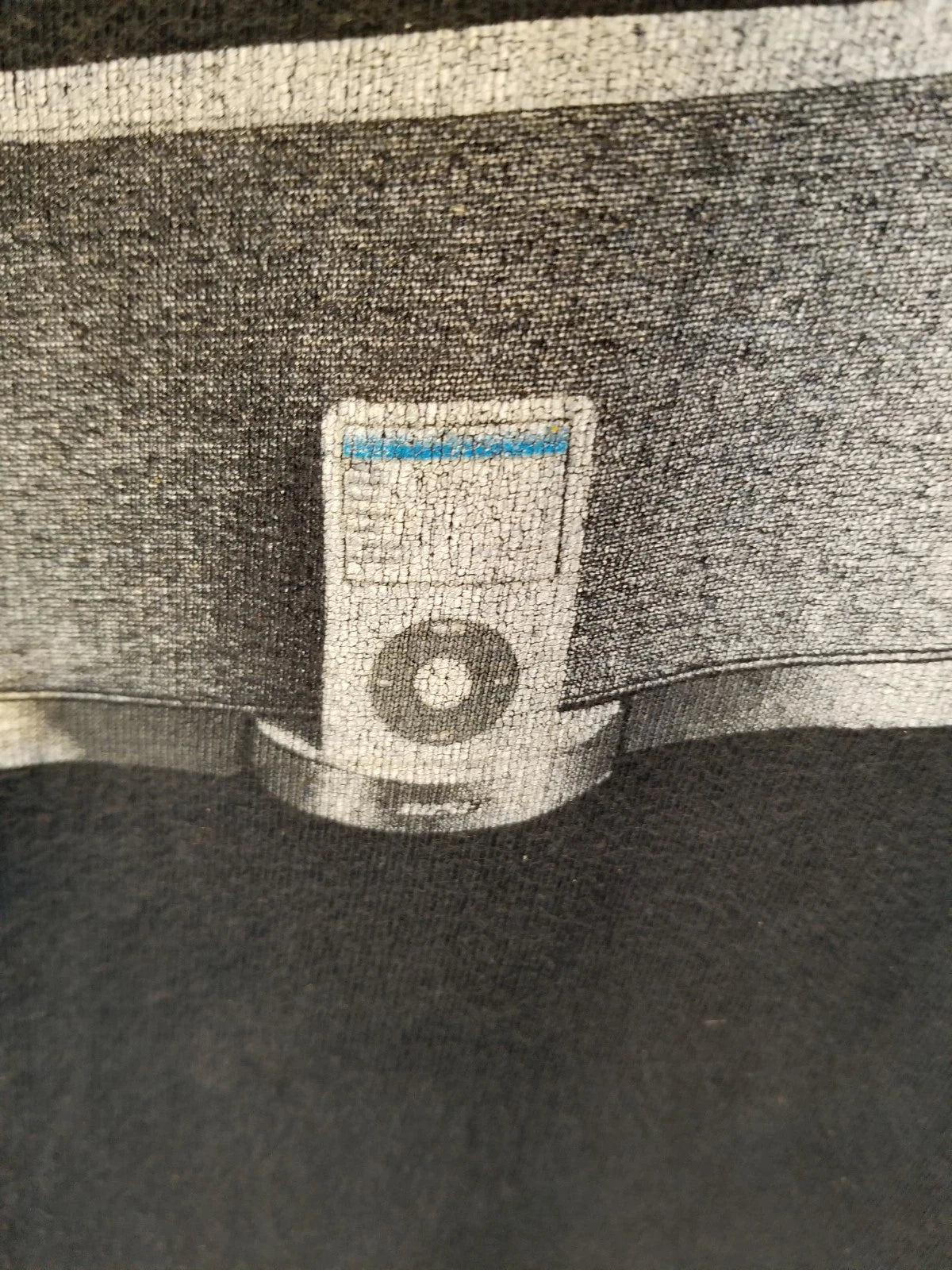 VINTAHE Y2K BOSE READY TO PLAY SOUNDDOCK IPOD SPEAKER PROMO BLACK T-SHIRT SZ L