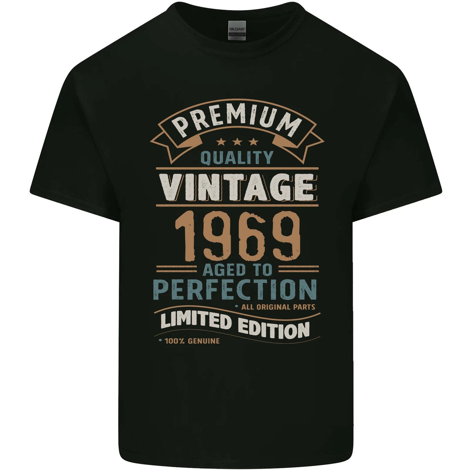 Premium Vintage 57th Birthday 1969 Mens Light Cotton T-Shirt