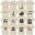 Retro Music Adult T-Shirt Musician Rock And Roll Music Lover Gift