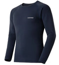 Mont-bell Geoline EXP. Round Neck Shirt Men's Navy NV #1107712 L