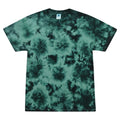 Colortone Tie Dye T-Shirt Crystal Jade Green Cotton Short Sleeve Mens Unisex