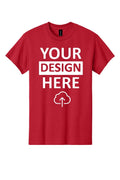 Custom Personalized Mens T-Shirts Print Your Photo/Logo Front & Back, Unisex Tee
