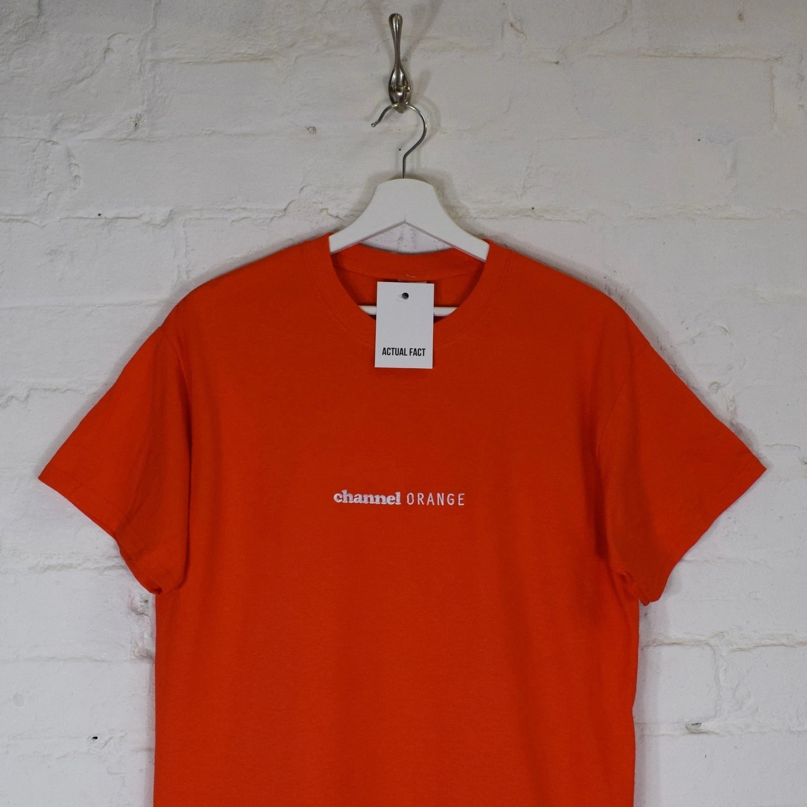 Embroidered Channel Orange Hip Hop easy orange Tee T-shirt Top by AF