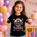 Personalised 3rd Birthday Girls T Shirt