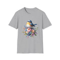 Floral Bird T-Shirt, Cute Nature Tee, Gift for Bird Lovers, Spring Fashion