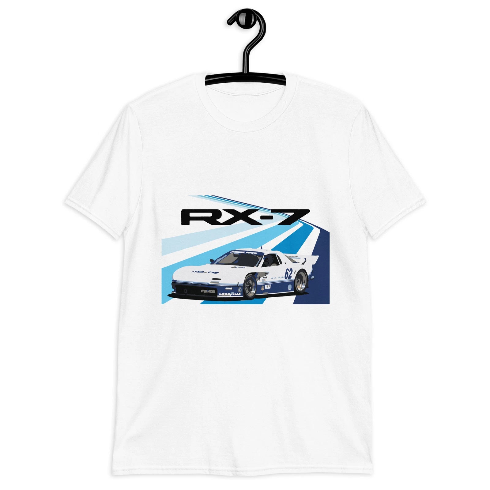 RX-7 IMSA GTO Race Car Rotary RX7 90s JDM Retro Racing Short-Sleeve T-Shirt