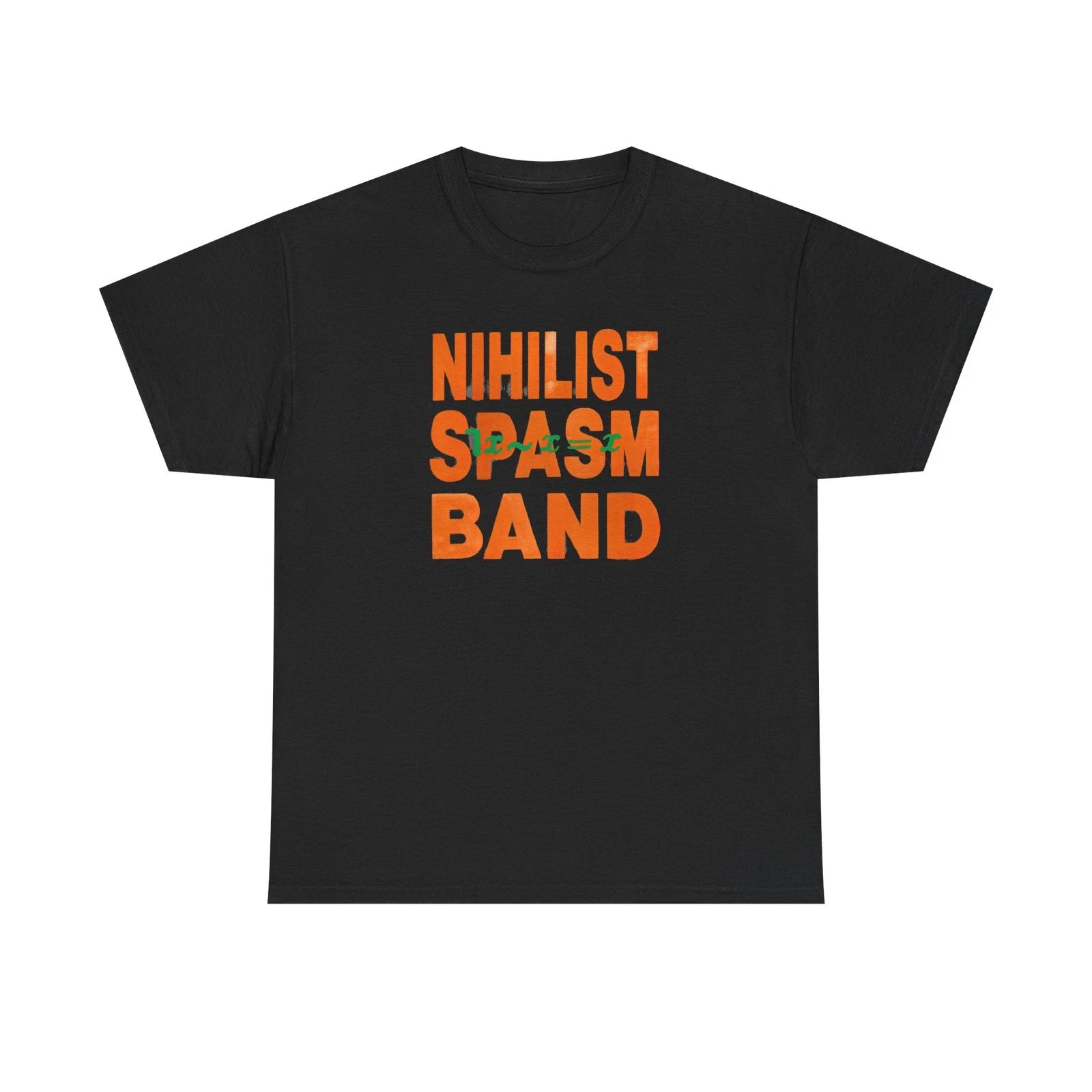 Nihilist Spasm Band - ¬x~x=x Shirt - USA Free Improv, Noise, Experimental