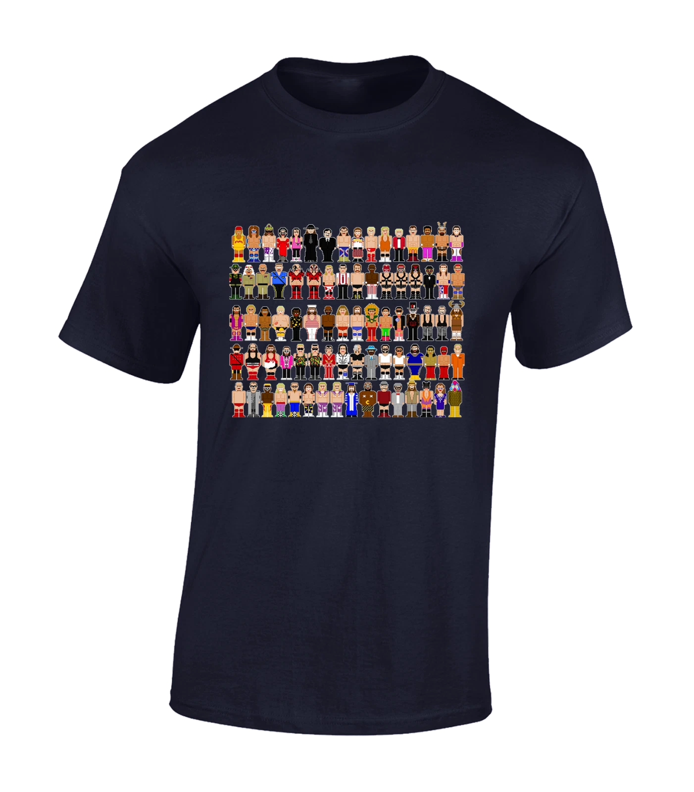 RETRO WRESTLER MENS T SHIRT WRESTLING 80'S 90'S RETRO CLASSIC DESIGN GIFT TOP