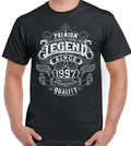 29th Birthday T-Shirt 1997 Mens Funny 29 Year old Top Premium Legend Since