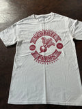 Size S SHRUTE FARMS T-Shirt White Beets