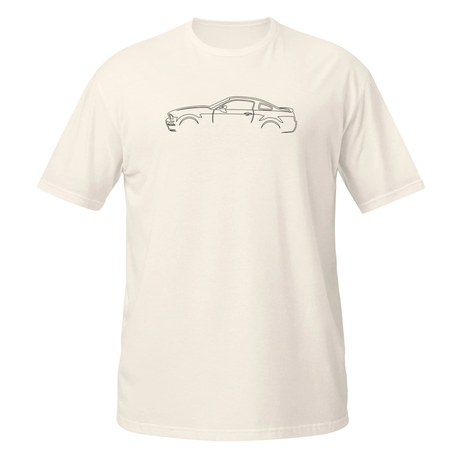 Comfy T-Shirt For Ford Mustang GT 2008 Car Lovers Birthday Gift Stylish Tee