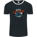 Road Tested Custom Motorcycles Biker Mens Ringer T-Shirt FotL