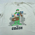 vintage 90s THE LAMAZE COACH DAD CHILD BIRTH T-Shirt LARGE funny cartoon joke