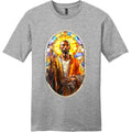 NEW Art Society KB LEGEND STAINED GLASS Tee Shirt HEATHER GREY SM-4XL MADE USA