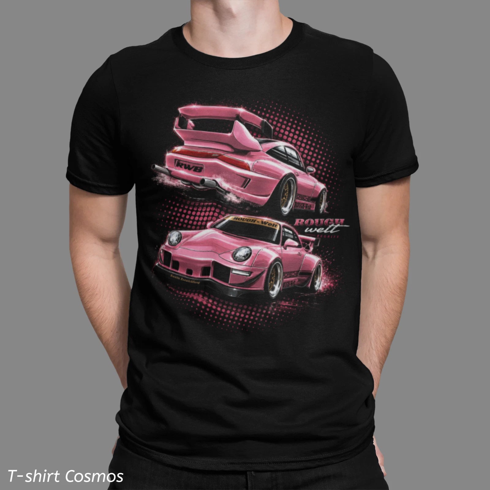 JDM Porsche 911 Rough Welt  T-shirt, Fast & Furios  Street Racing Drifting style