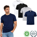 Men’s T shirt 100% Cotton Crew Neck Tee Summers Soft  Plain Tee Shirt  S-2XL