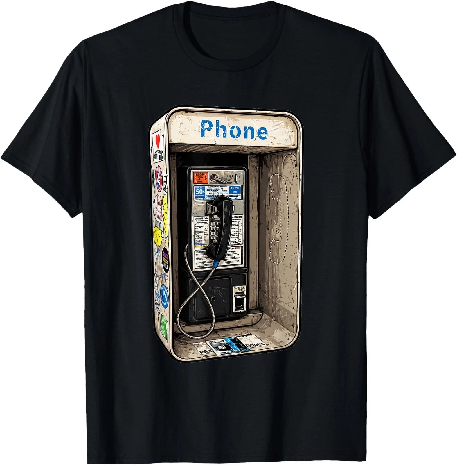 Vintage Pay Phone Nostalgia T-Shirt