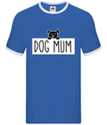 Dog Mum - Mens Ringer - Puppy Dog Owner Pet Lover Cute Adorable