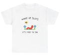 Wake Up Sluts T-Shirt | Funny Animal Meme Cursed Unhinged Humor Viral Tee