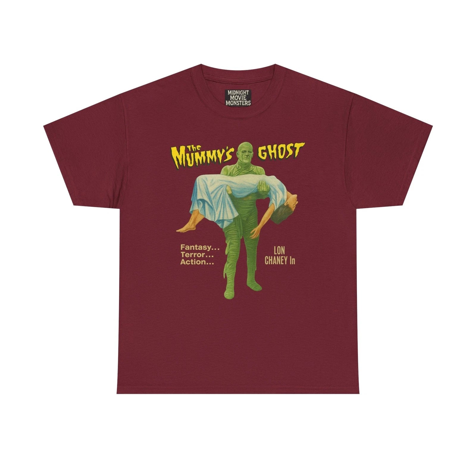 The Mummy’s Ghost T-Shirt Tee Unisex Halloween Costume Top Vintage Retro Monster
