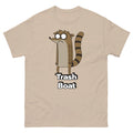 Trash Boat Rigby Tee, Funny Shirts, Cartoon Character, Rigby Regular Show Tee