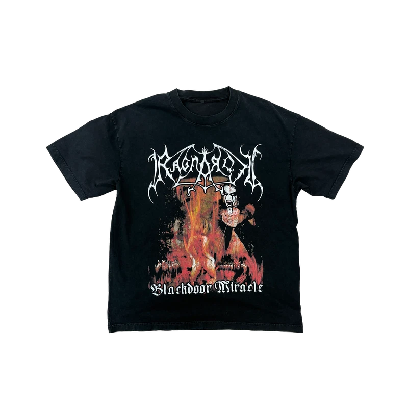 Ragnarok Blackdoor Miracle T-shirt - Black Metal Shirt - Vintage Style Tee