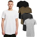Build your brand shaped long tee T-shirt top shirt oversized basic blank men