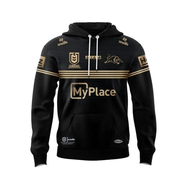 NRL Penrith Panthers Custom Name Number 2025 Alternate Jersey Pullover Hoodie