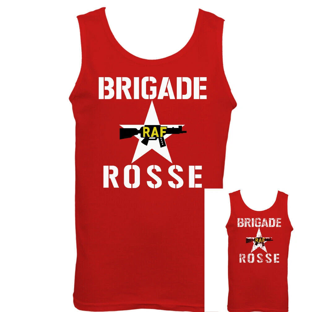 Brigade Rosse Vest As Worn By Joe Strummer From The Clash Mens Red Brigades