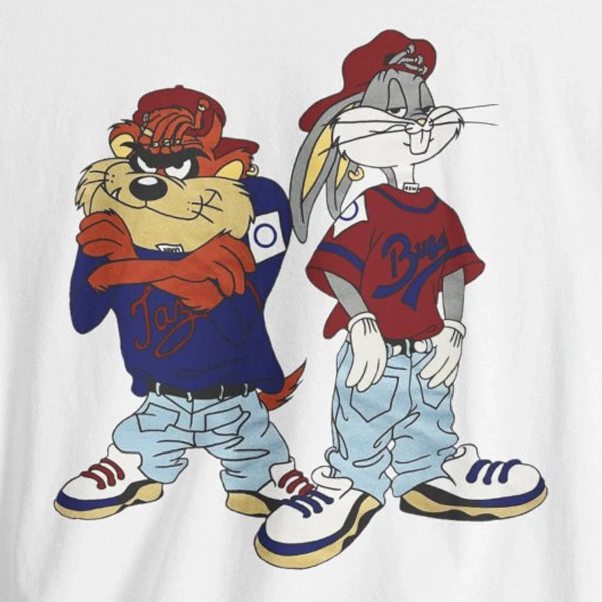 Bugs Bunny & Taz - Classic Hip Hop T-Shirt