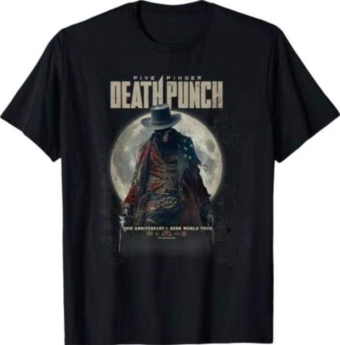 Five Finger Death Punch 2026 World Tour T-Shirt