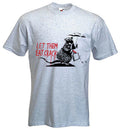 BANKSY LET THEM EAT CRACK T-SHIRT - Rat Urban - Choice Of Colours - S to XXXL