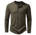 Dexter Morgan Kill Shirt Thermal Henley Olive Army Green Men's Choose Size
