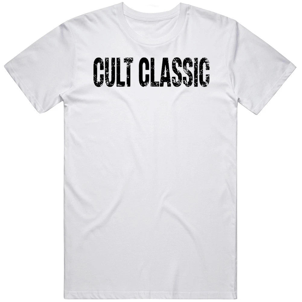 Unisex Cult Classic Cool Tee Gag Movie Gift Distressed T Shirt