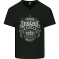 Premium Legend 27th Birthday 1999 Mens V-Neck Cotton T-Shirt