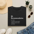 BL Recommendation Shirt, Thai BL Fan Tee, Boys Love Gift, Funny Dictionary Shirt