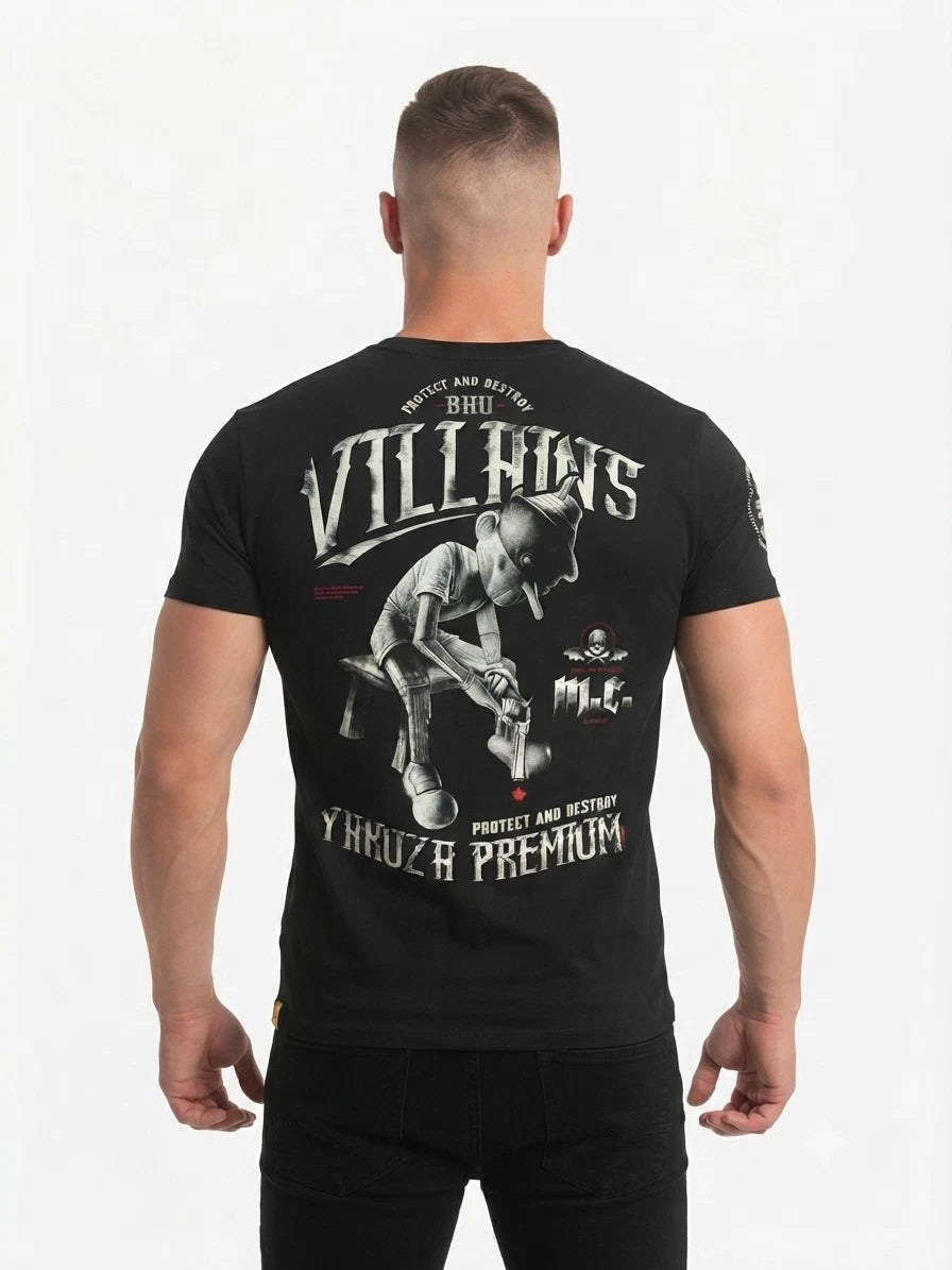 Yakuza Premium T-Shirt 3014 - Black M-XXL New