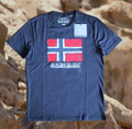 Napapijri, T-Shirt, M, L, XL, XXL, 3XL, New, Cotton, Cotton