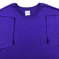 NOS vintage 90s BLANK PURPLE HANES T-Shirt XXL soft thin beach surf skate rock