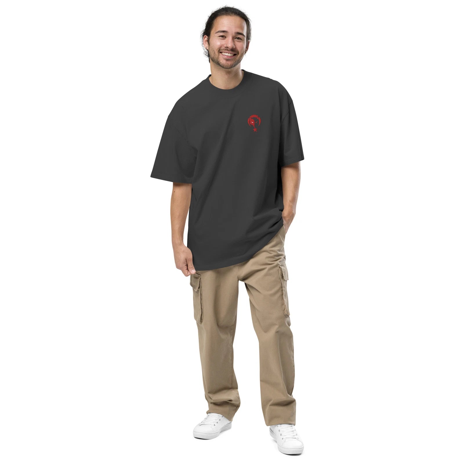 TURKIYE Turkish Bozkurt Oversized faded t-shirt