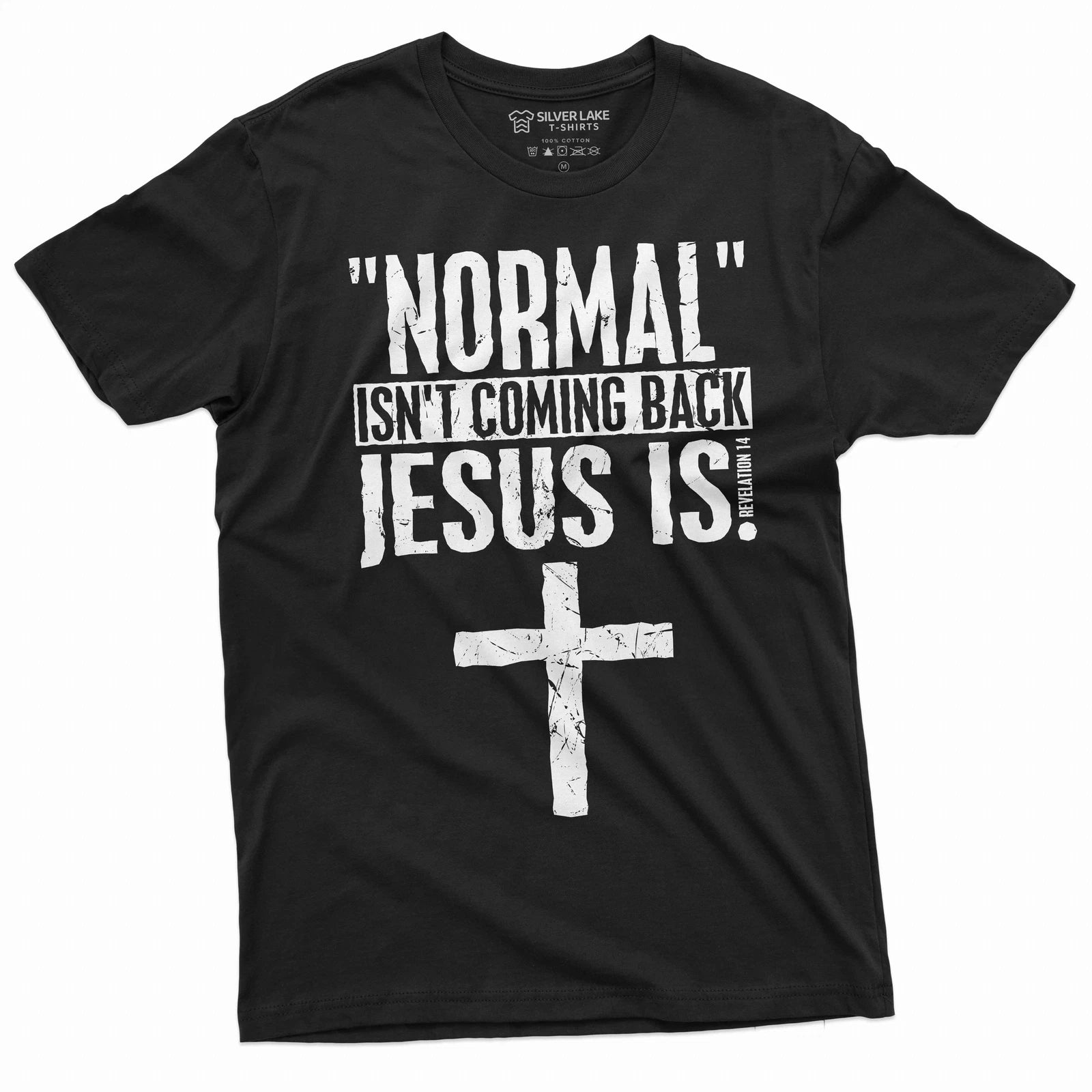 Normal is not coming back Jesus is T-shirt Christian Jesus Christ Gift tee