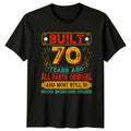 Built 70 Years Ago All T-Shirt 70th Birthday Birthday Gift For Him And Her