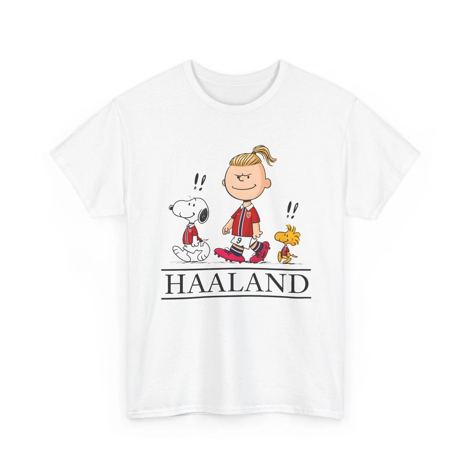 Haaland - Norway Peanuts Style Unisex T-shirt