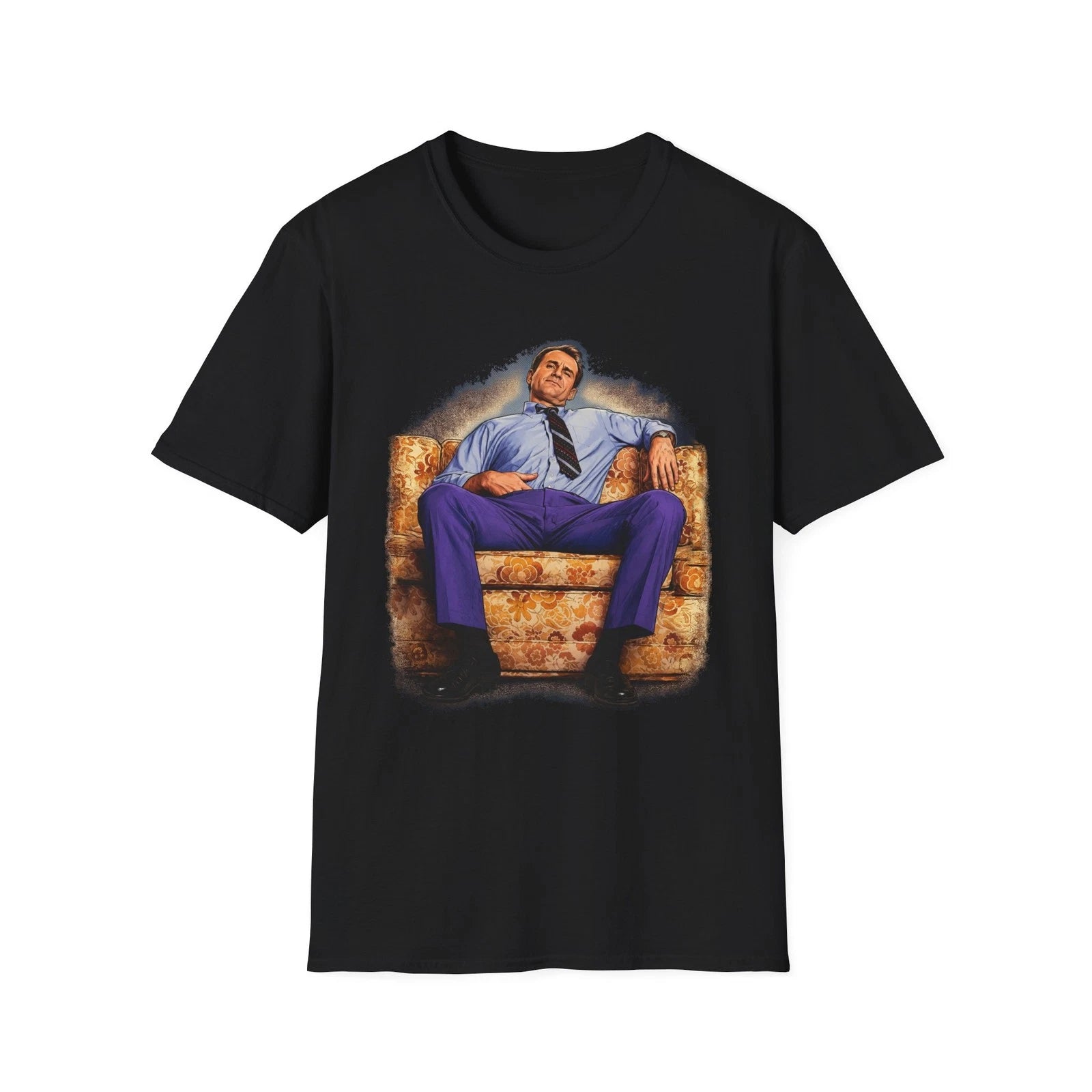Al Bundy on Couch T-Shirt | Retro married with children