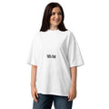Faith fear Unisex organic oversized high neck t-shirt