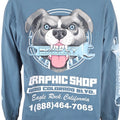 MARKET Junkyard Dog T Shirt Mens Size Medium Blue Urban Outfitters Graphic Shop